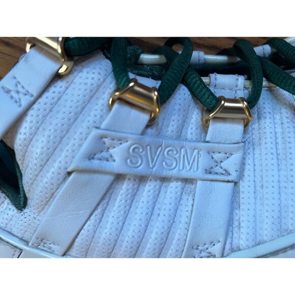 Nike Zoom LeBron SVSM White Green High Top Sneakers Trainers Shoes Mens Size 9.5 main image 7